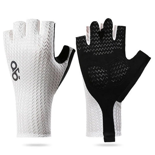 GTUBIKE Half-Finger Summer Cycling Gloves — breathable mesh back