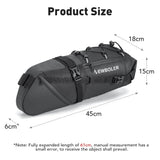 NEWBOLER Waterproof Saddle Bag — 10L/13L