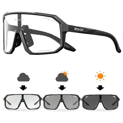 SCVCN Photochromic Sport Sunglasses